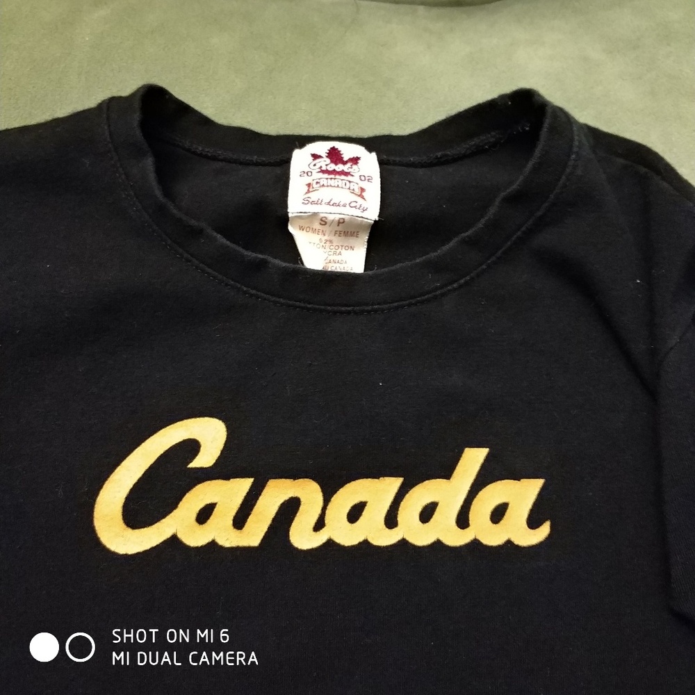 Roots Canada 2002 T-shirt S